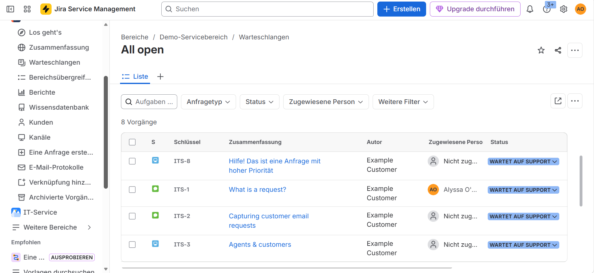 Helpdesk Jira Service Management