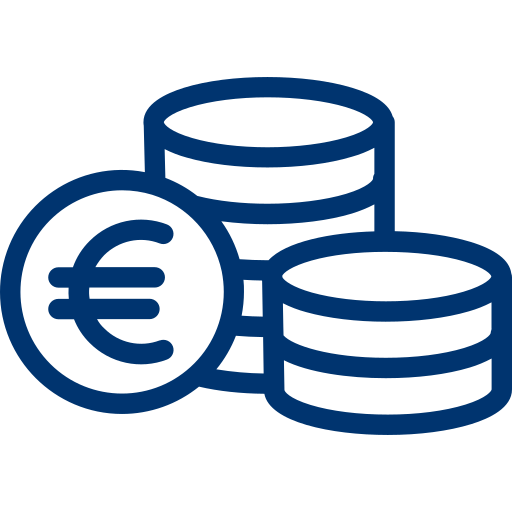 icon euro münzen